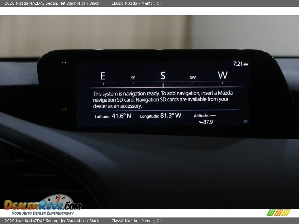 2020 Mazda MAZDA3 Sedan Jet Black Mica / Black Photo #13