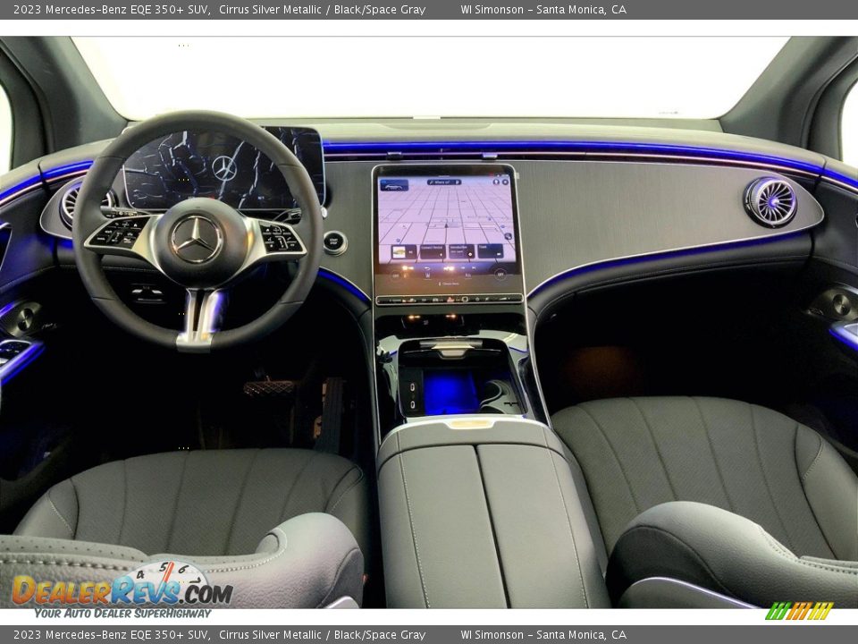 Dashboard of 2023 Mercedes-Benz EQE 350+ SUV Photo #6