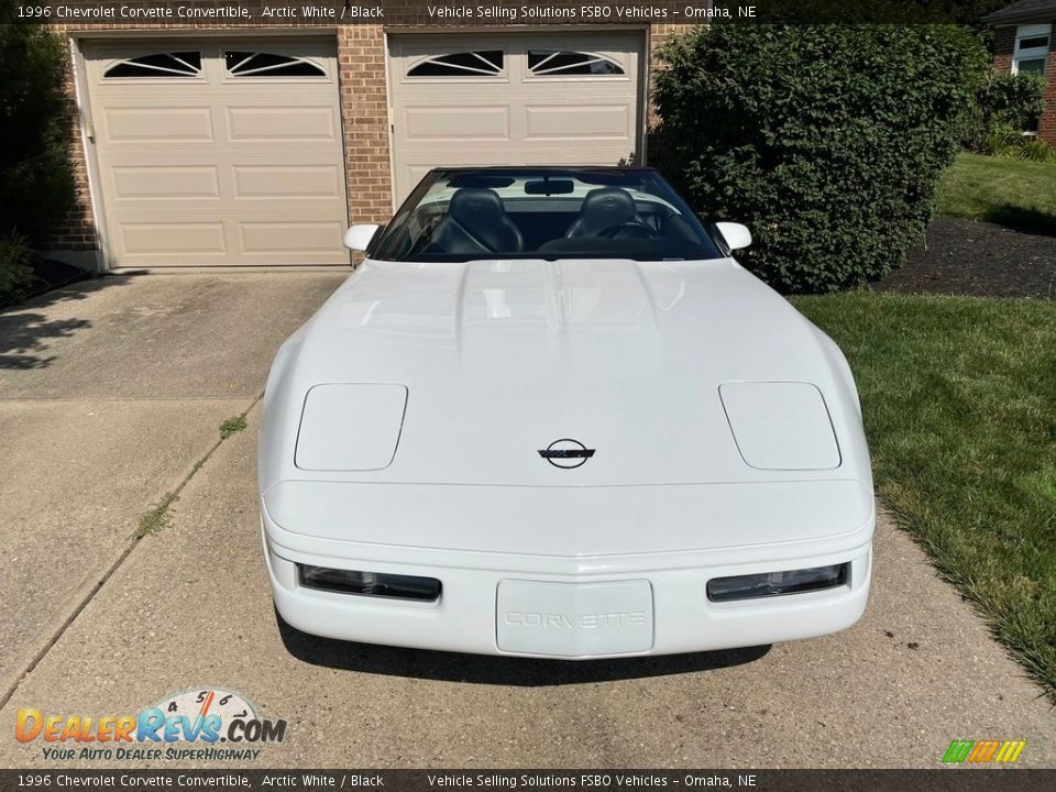 1996 Chevrolet Corvette Convertible Arctic White / Black Photo #6