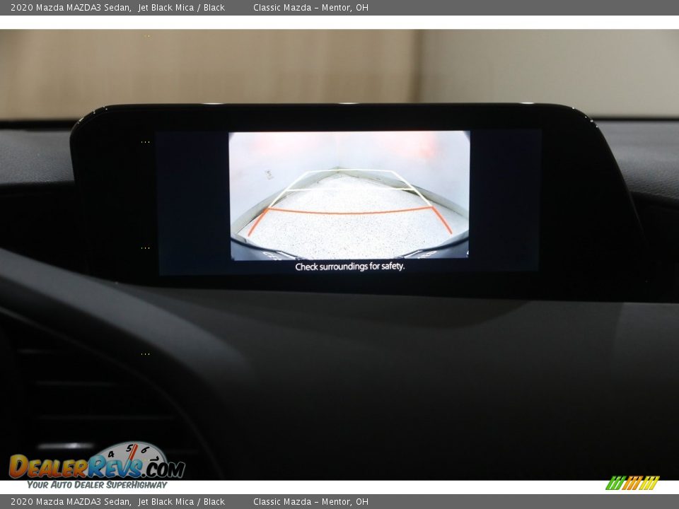 2020 Mazda MAZDA3 Sedan Jet Black Mica / Black Photo #15
