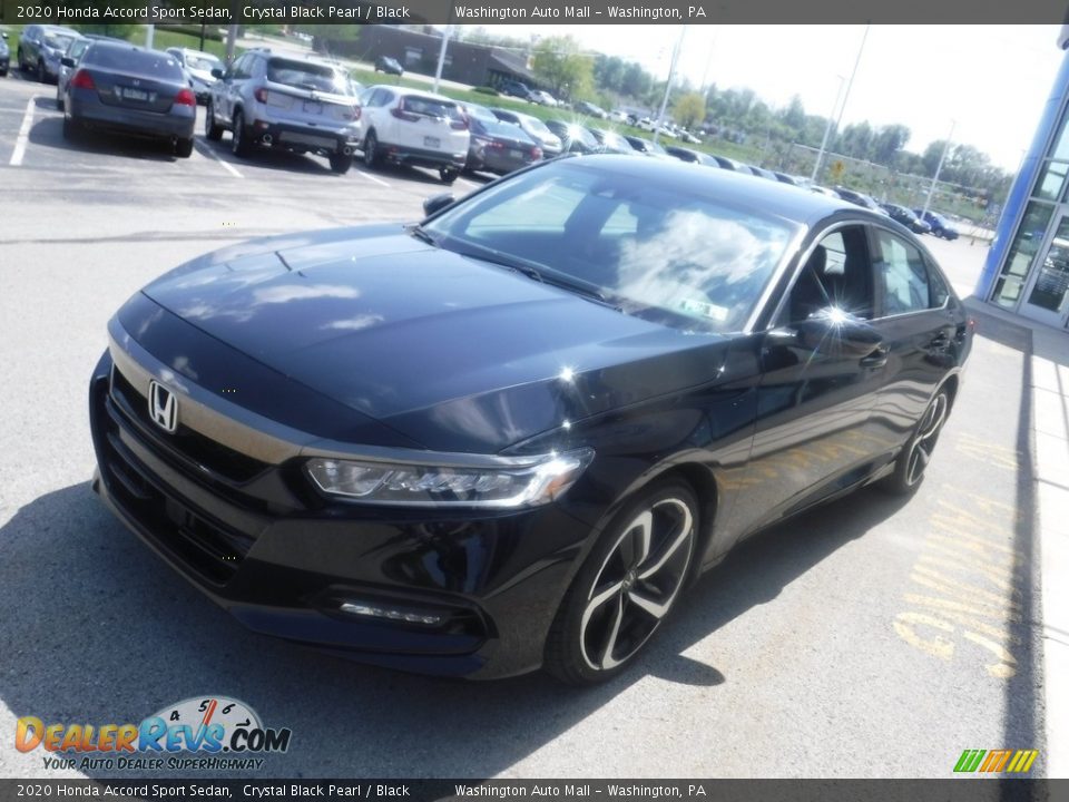 2020 Honda Accord Sport Sedan Crystal Black Pearl / Black Photo #3