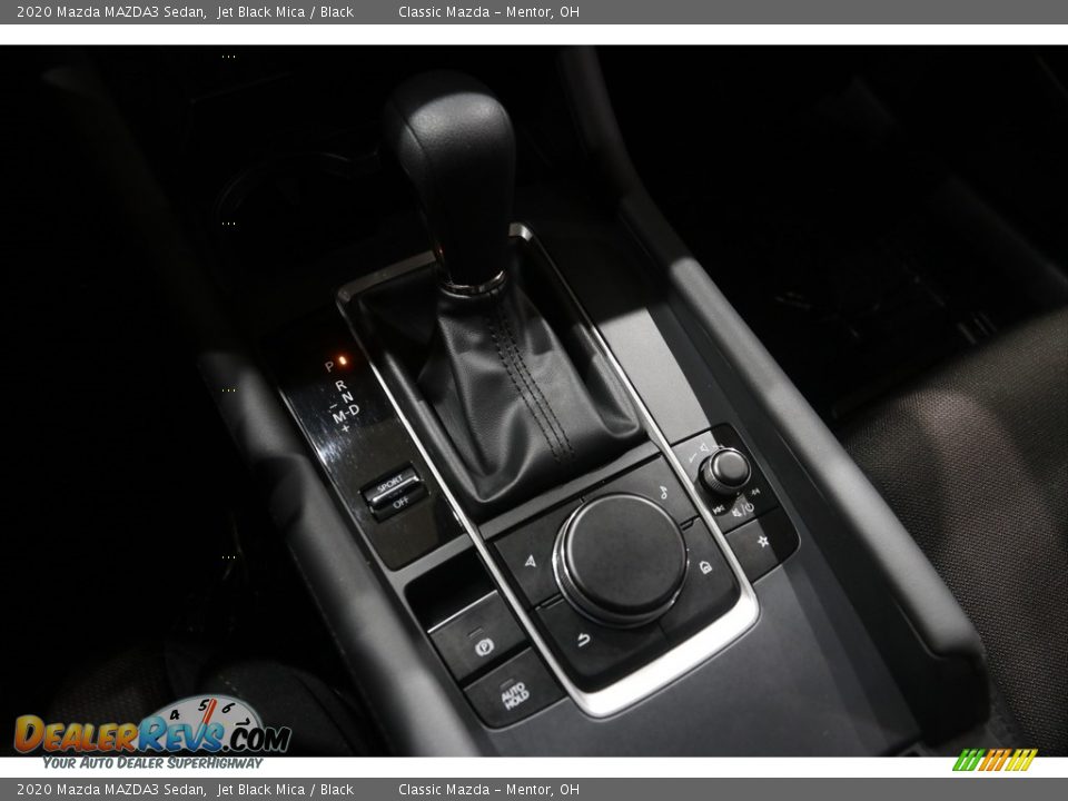 2020 Mazda MAZDA3 Sedan Jet Black Mica / Black Photo #17