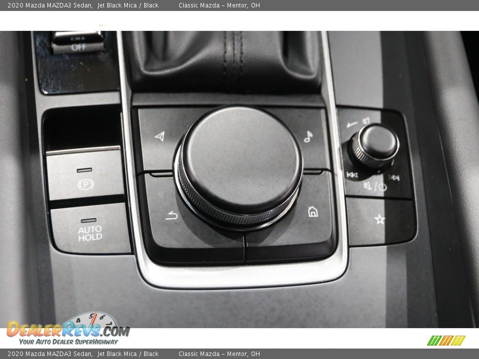 2020 Mazda MAZDA3 Sedan Jet Black Mica / Black Photo #18
