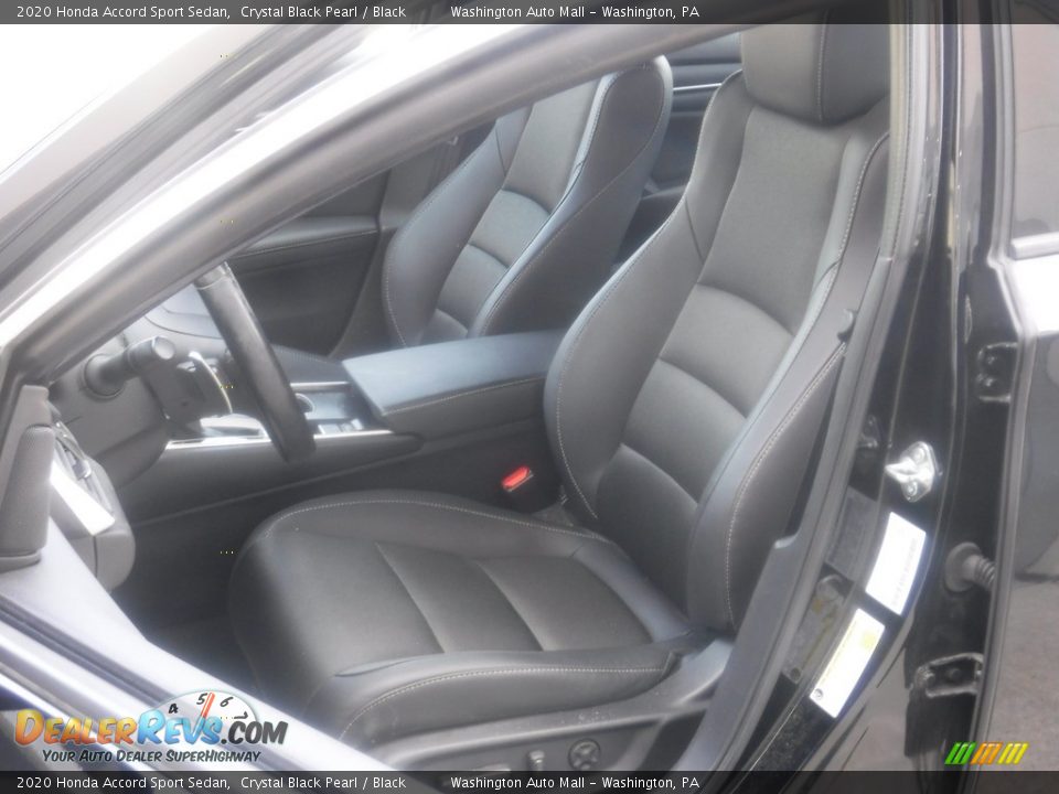 2020 Honda Accord Sport Sedan Crystal Black Pearl / Black Photo #11