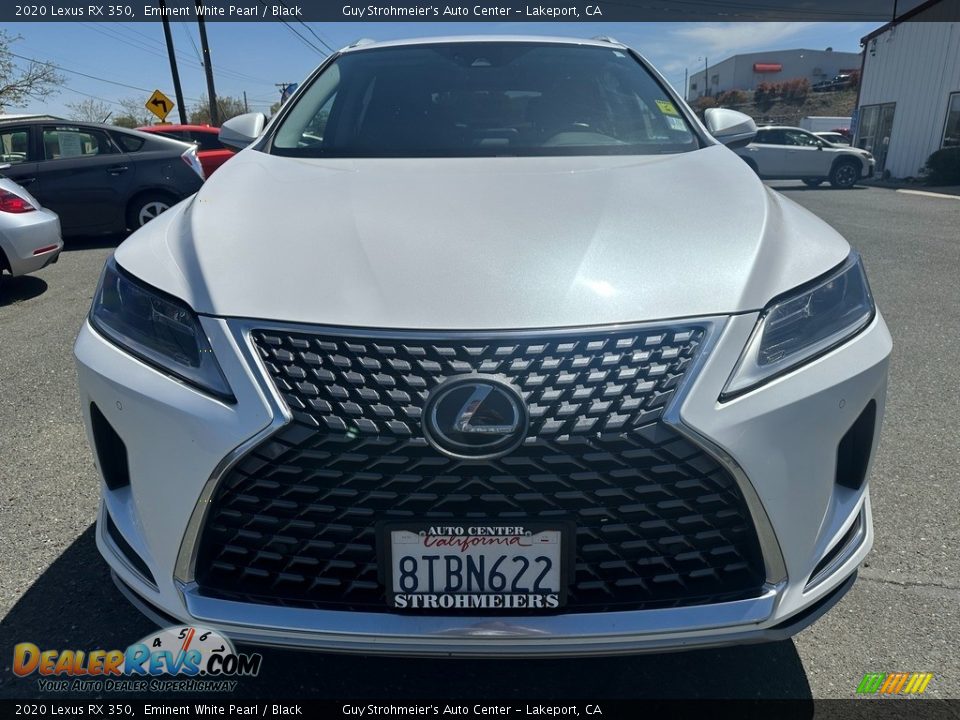 2020 Lexus RX 350 Eminent White Pearl / Black Photo #2