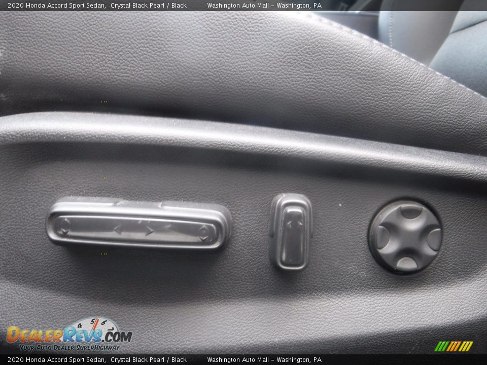 2020 Honda Accord Sport Sedan Crystal Black Pearl / Black Photo #12