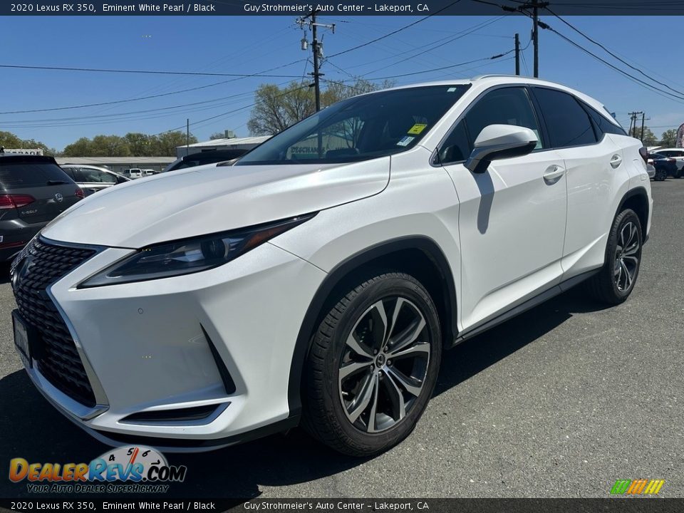 2020 Lexus RX 350 Eminent White Pearl / Black Photo #3