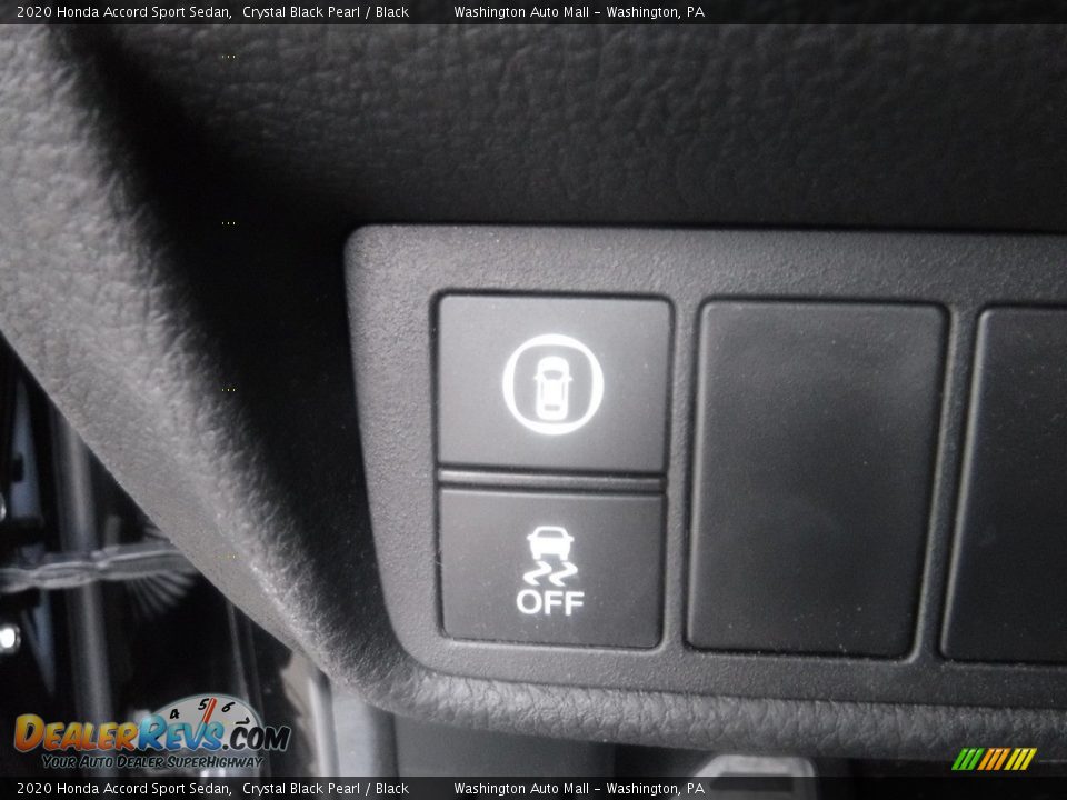 2020 Honda Accord Sport Sedan Crystal Black Pearl / Black Photo #13