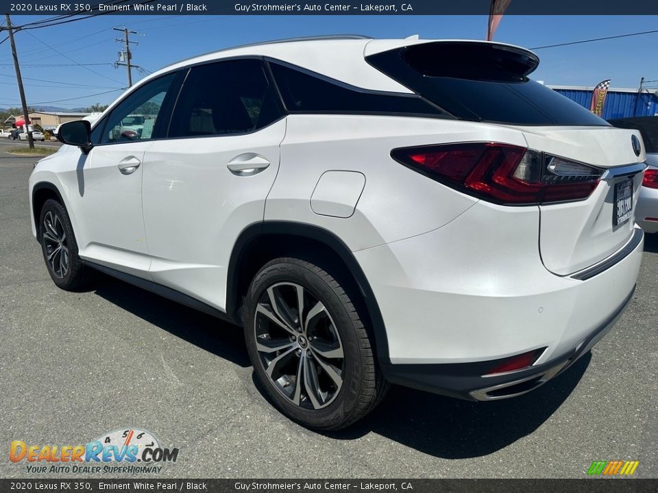 2020 Lexus RX 350 Eminent White Pearl / Black Photo #4