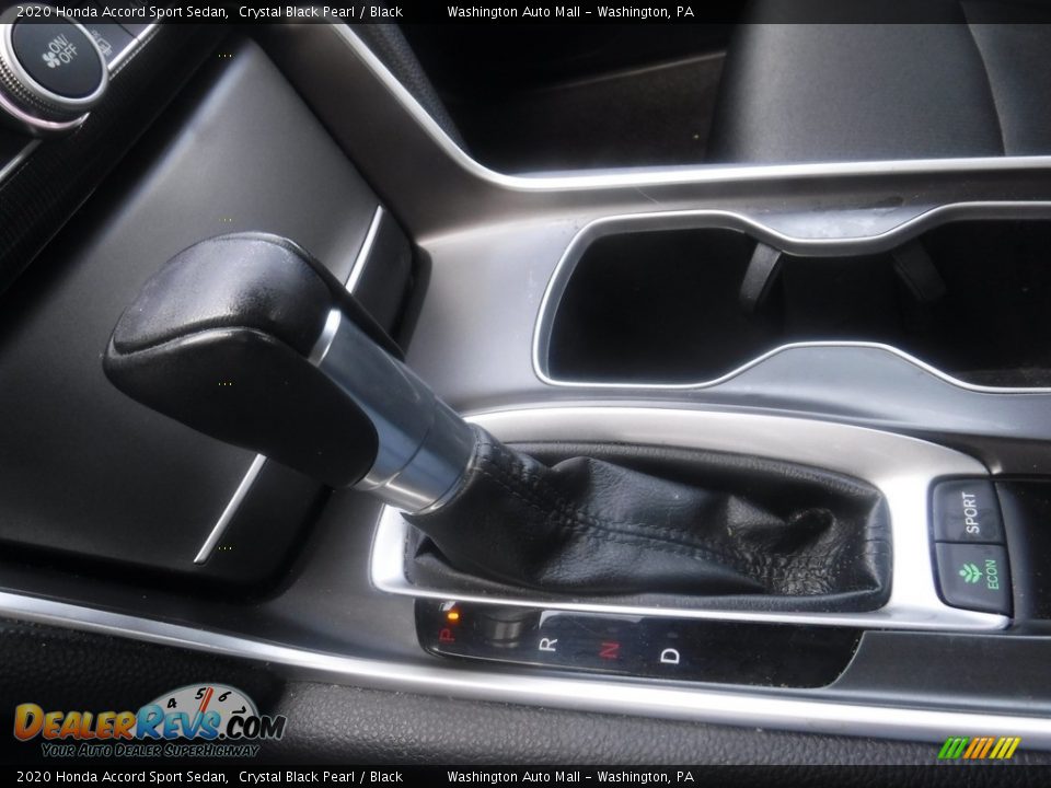 2020 Honda Accord Sport Sedan Crystal Black Pearl / Black Photo #15