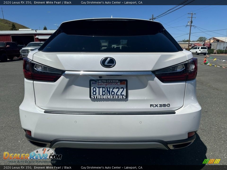 2020 Lexus RX 350 Eminent White Pearl / Black Photo #5