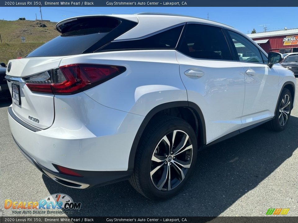 2020 Lexus RX 350 Eminent White Pearl / Black Photo #6