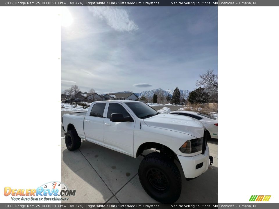 2012 Dodge Ram 2500 HD ST Crew Cab 4x4 Bright White / Dark Slate/Medium Graystone Photo #1