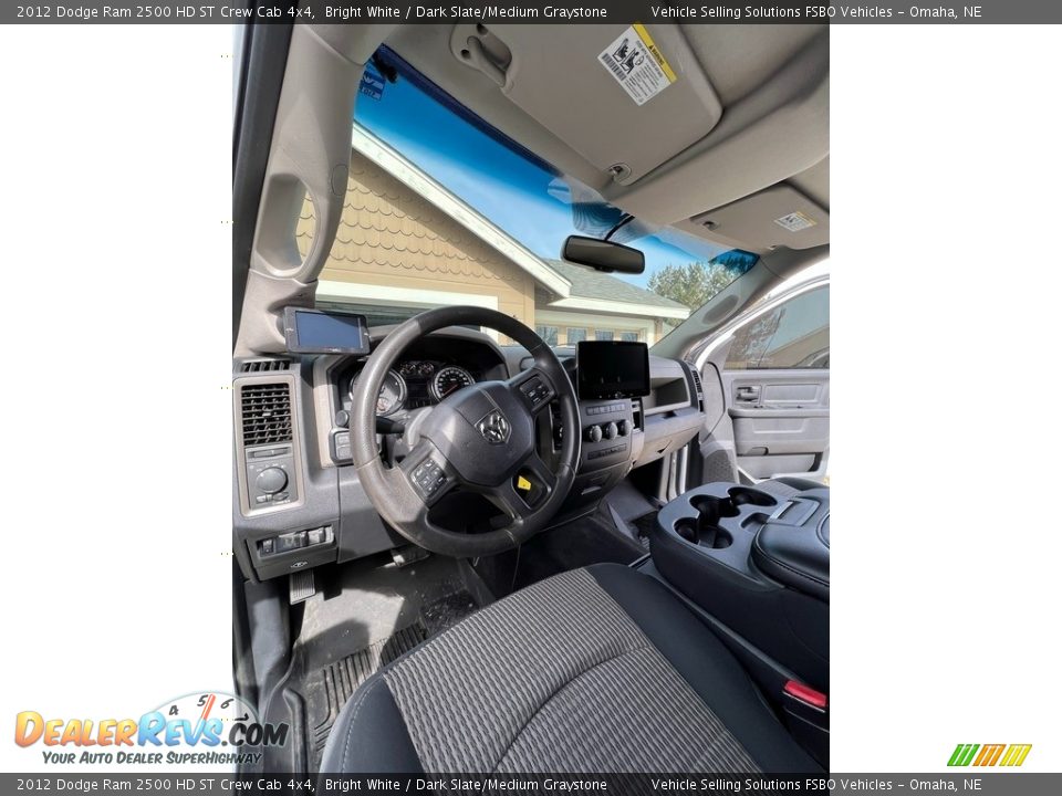 2012 Dodge Ram 2500 HD ST Crew Cab 4x4 Bright White / Dark Slate/Medium Graystone Photo #2