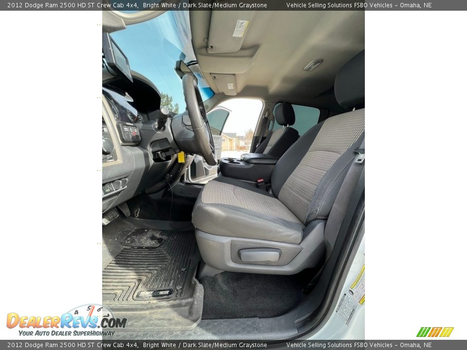 2012 Dodge Ram 2500 HD ST Crew Cab 4x4 Bright White / Dark Slate/Medium Graystone Photo #3