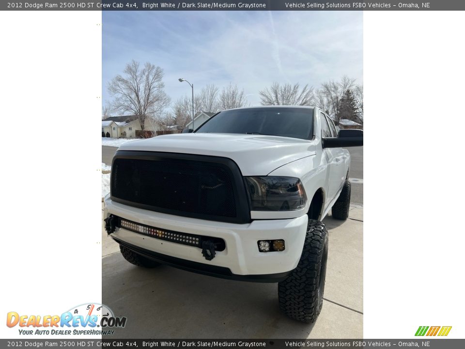 2012 Dodge Ram 2500 HD ST Crew Cab 4x4 Bright White / Dark Slate/Medium Graystone Photo #6