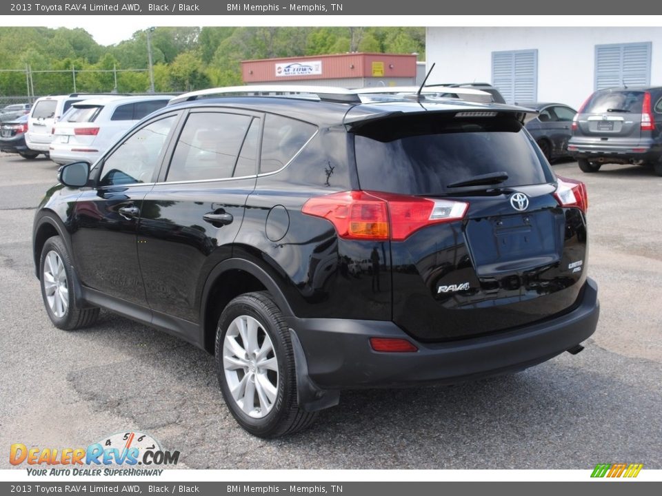 2013 Toyota RAV4 Limited AWD Black / Black Photo #3