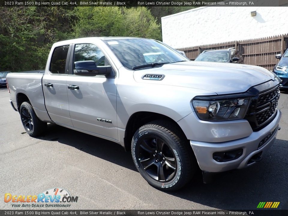 Front 3/4 View of 2023 Ram 1500 Big Horn Quad Cab 4x4 Photo #8