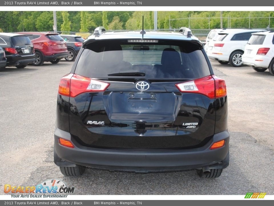 2013 Toyota RAV4 Limited AWD Black / Black Photo #4