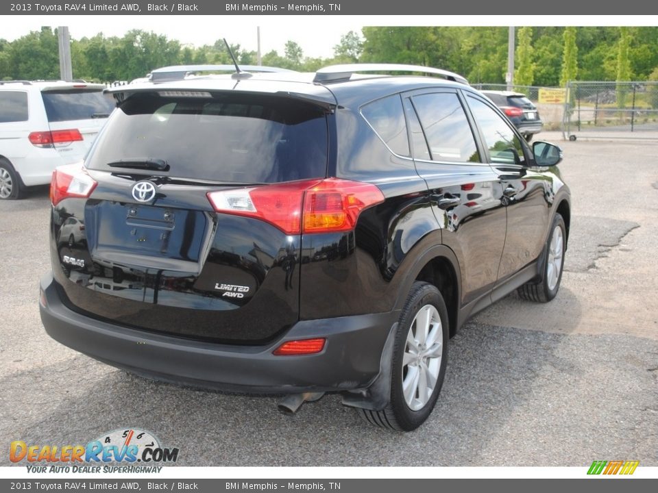 2013 Toyota RAV4 Limited AWD Black / Black Photo #5