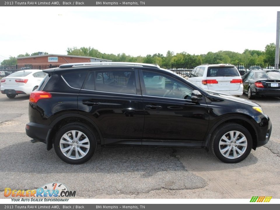 2013 Toyota RAV4 Limited AWD Black / Black Photo #6