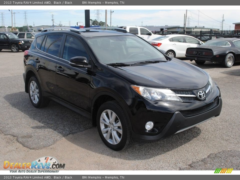 2013 Toyota RAV4 Limited AWD Black / Black Photo #7