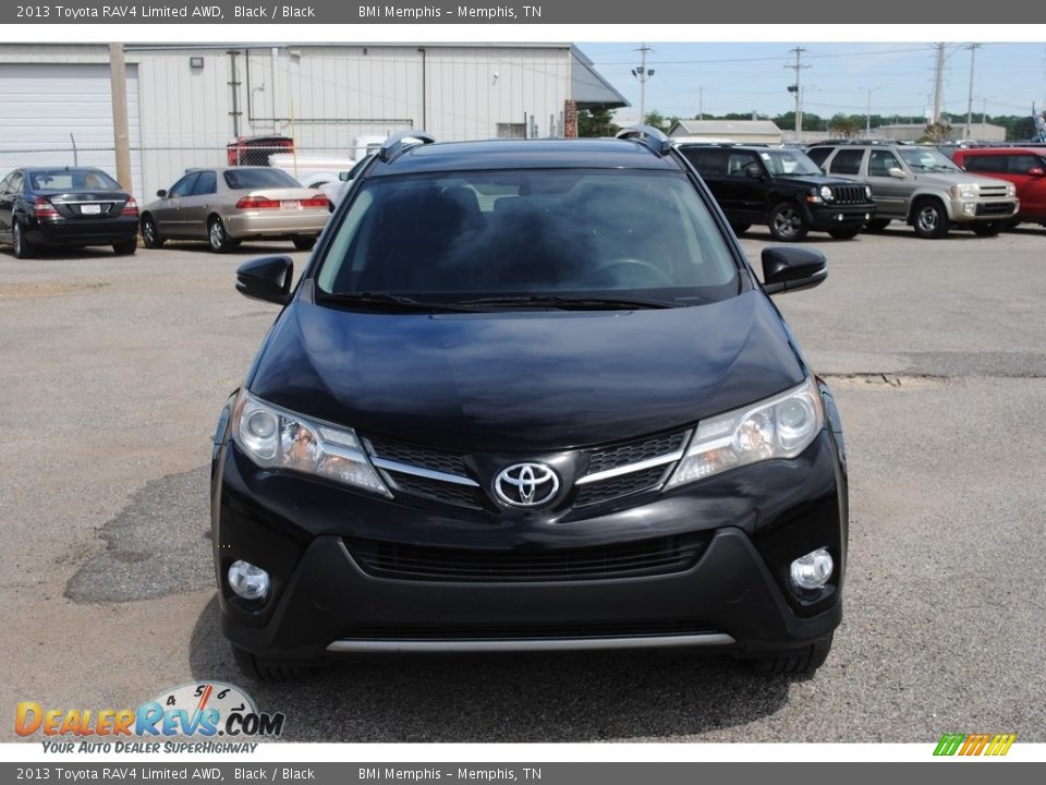 2013 Toyota RAV4 Limited AWD Black / Black Photo #8