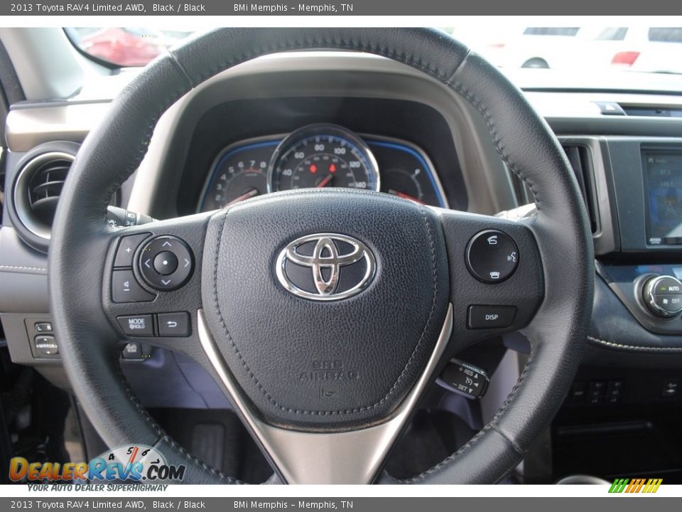 2013 Toyota RAV4 Limited AWD Black / Black Photo #12