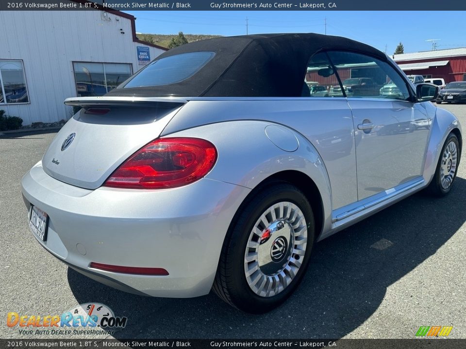 2016 Volkswagen Beetle 1.8T S Moonrock Silver Metallic / Black Photo #6