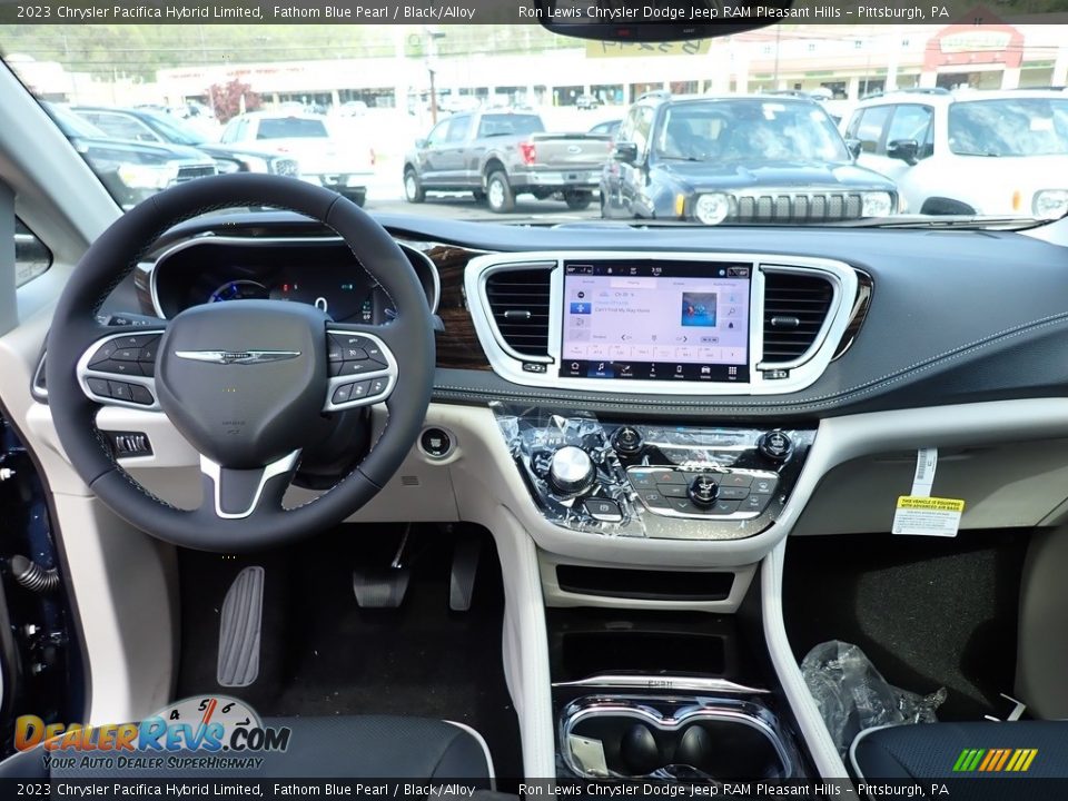 Dashboard of 2023 Chrysler Pacifica Hybrid Limited Photo #13
