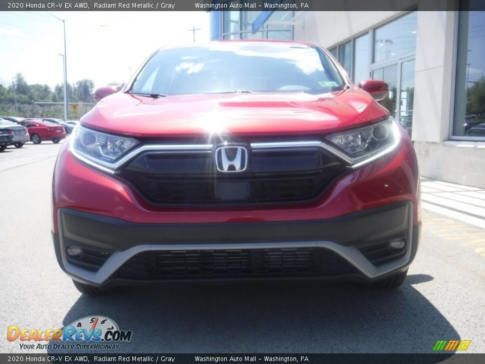 2020 Honda CR-V EX AWD Radiant Red Metallic / Gray Photo #5
