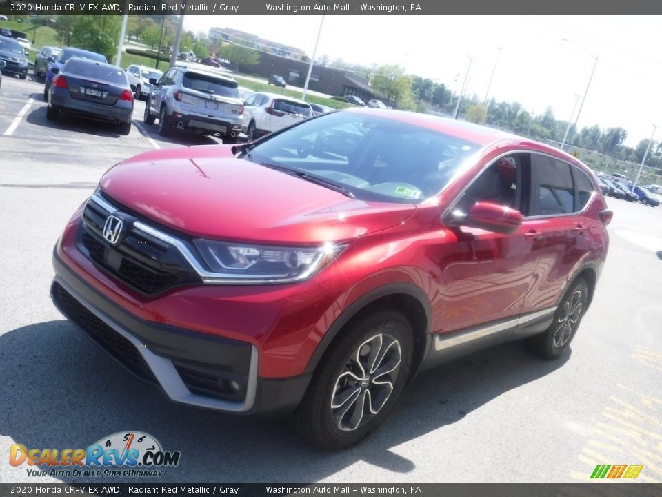2020 Honda CR-V EX AWD Radiant Red Metallic / Gray Photo #6