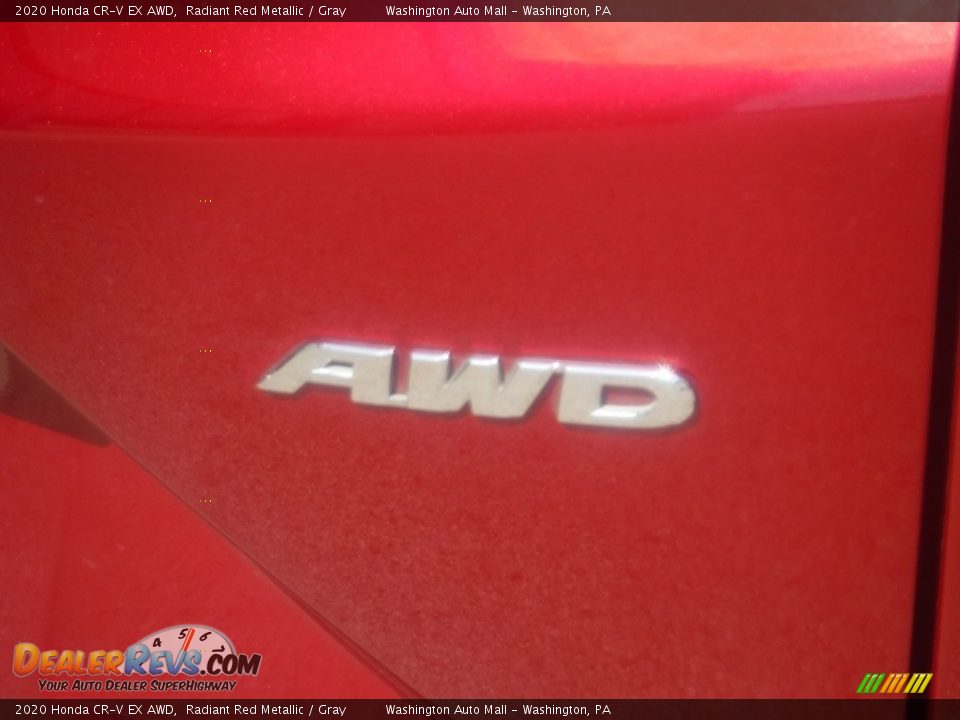 2020 Honda CR-V EX AWD Radiant Red Metallic / Gray Photo #11