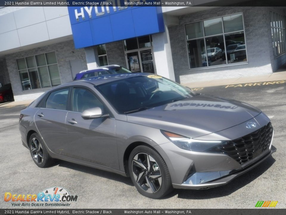 2021 Hyundai Elantra Limited Hybrid Electric Shadow / Black Photo #1