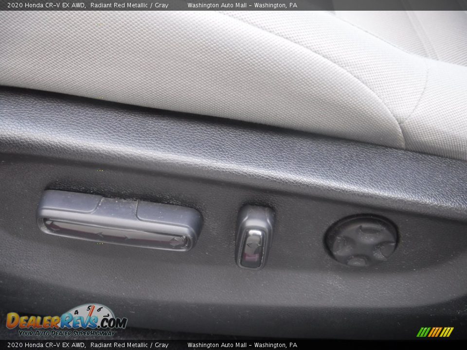 2020 Honda CR-V EX AWD Radiant Red Metallic / Gray Photo #16