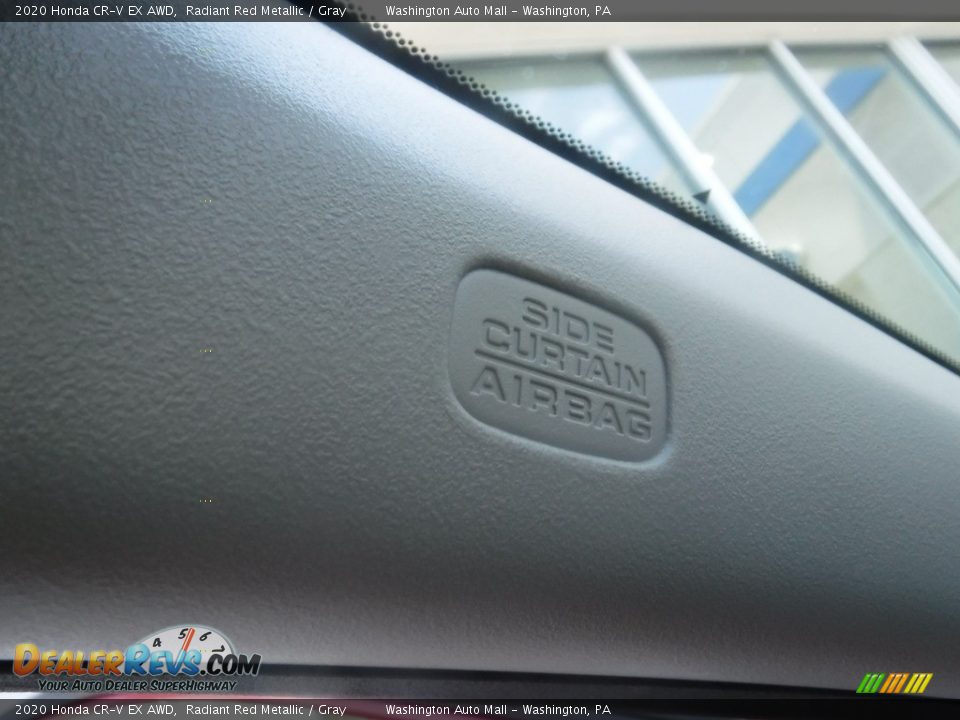 2020 Honda CR-V EX AWD Radiant Red Metallic / Gray Photo #18
