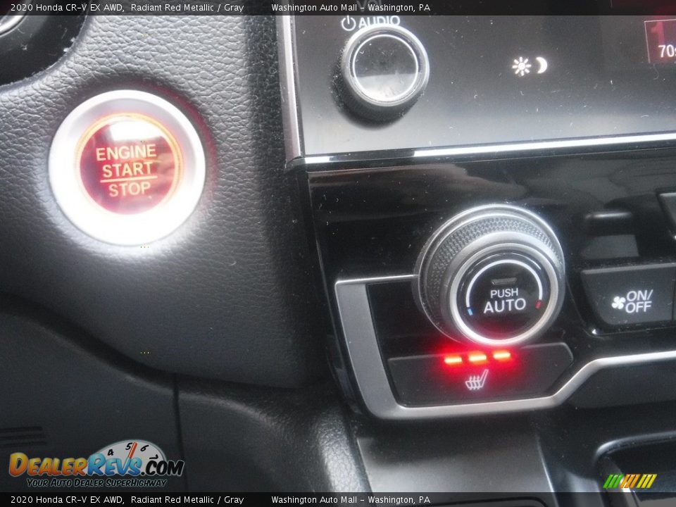 2020 Honda CR-V EX AWD Radiant Red Metallic / Gray Photo #20