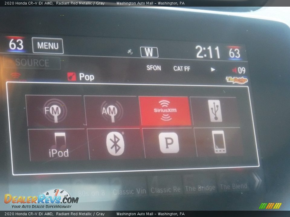 2020 Honda CR-V EX AWD Radiant Red Metallic / Gray Photo #21