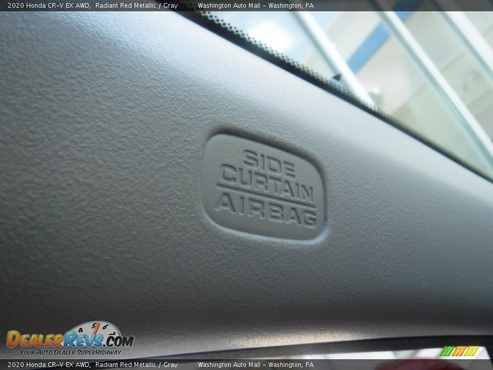 2020 Honda CR-V EX AWD Radiant Red Metallic / Gray Photo #24