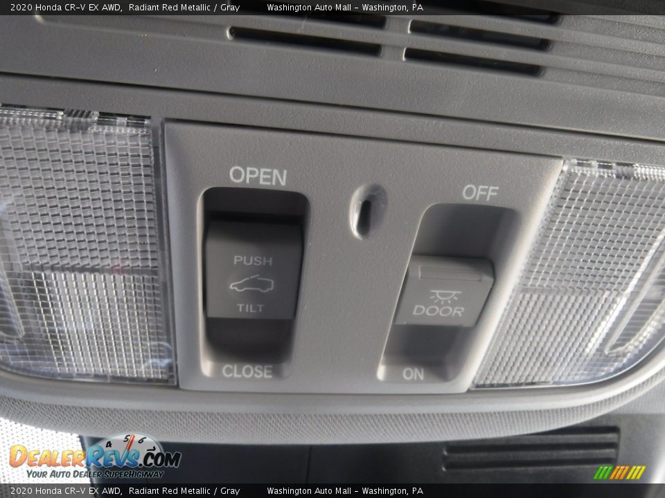2020 Honda CR-V EX AWD Radiant Red Metallic / Gray Photo #25