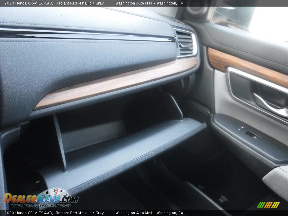2020 Honda CR-V EX AWD Radiant Red Metallic / Gray Photo #29