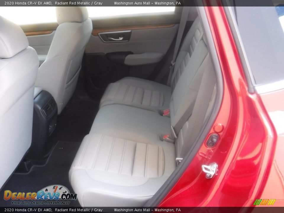 2020 Honda CR-V EX AWD Radiant Red Metallic / Gray Photo #30