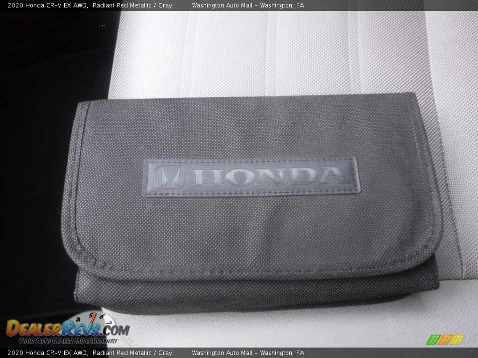 2020 Honda CR-V EX AWD Radiant Red Metallic / Gray Photo #32