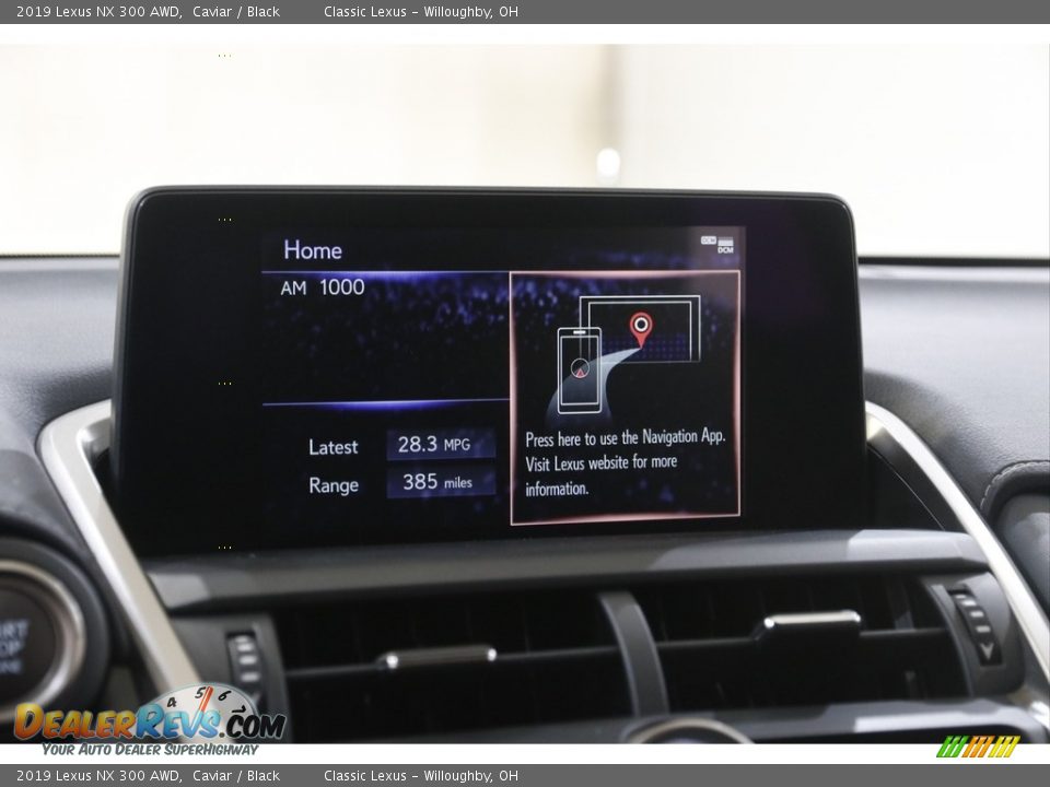 2019 Lexus NX 300 AWD Caviar / Black Photo #10