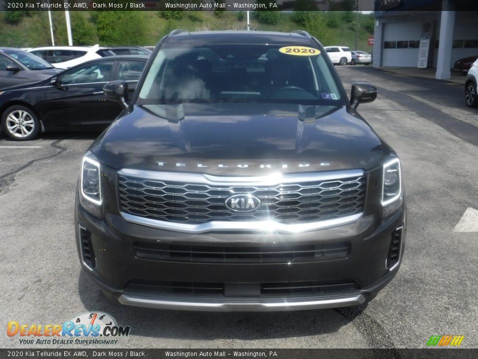 2020 Kia Telluride EX AWD Dark Moss / Black Photo #4