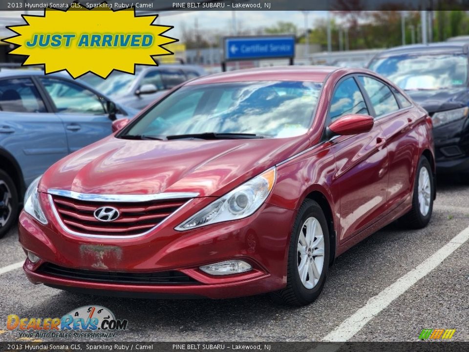 2013 Hyundai Sonata GLS Sparkling Ruby / Camel Photo #1