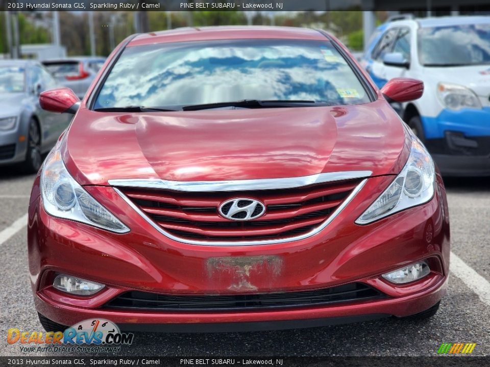 2013 Hyundai Sonata GLS Sparkling Ruby / Camel Photo #2