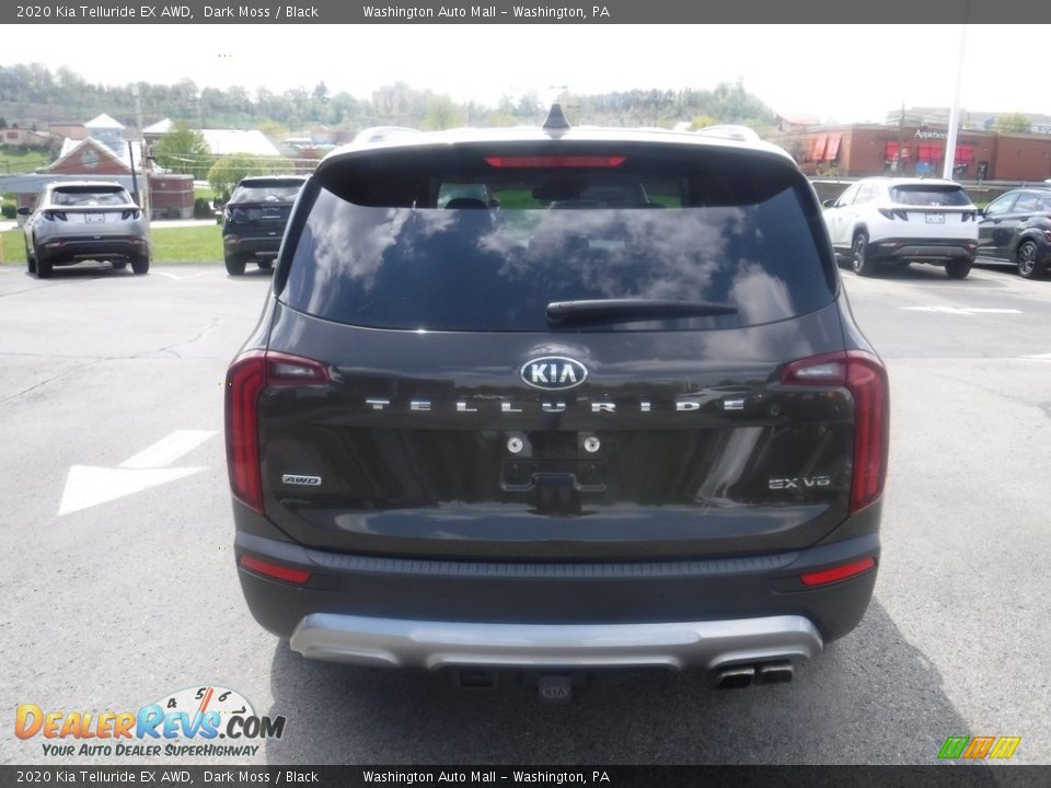 2020 Kia Telluride EX AWD Dark Moss / Black Photo #8