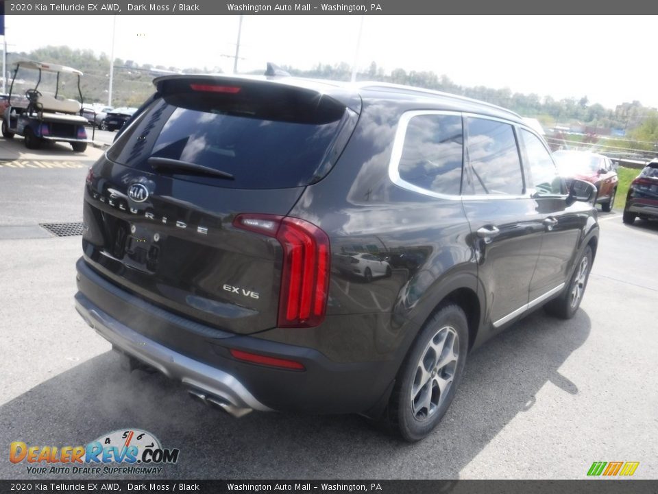 2020 Kia Telluride EX AWD Dark Moss / Black Photo #10