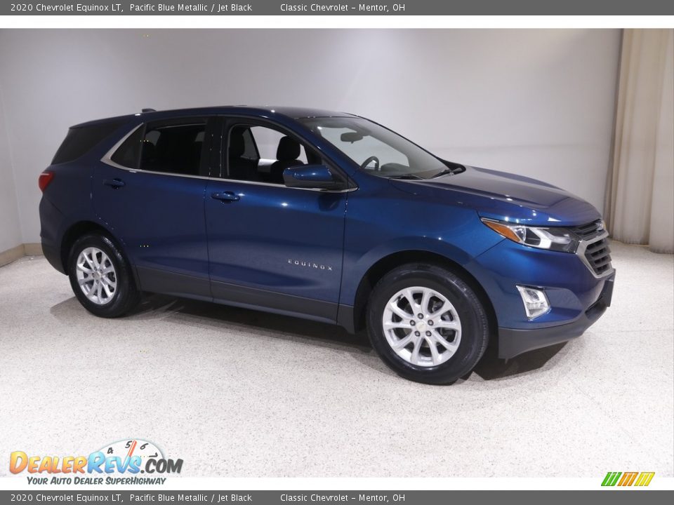 2020 Chevrolet Equinox LT Pacific Blue Metallic / Jet Black Photo #1